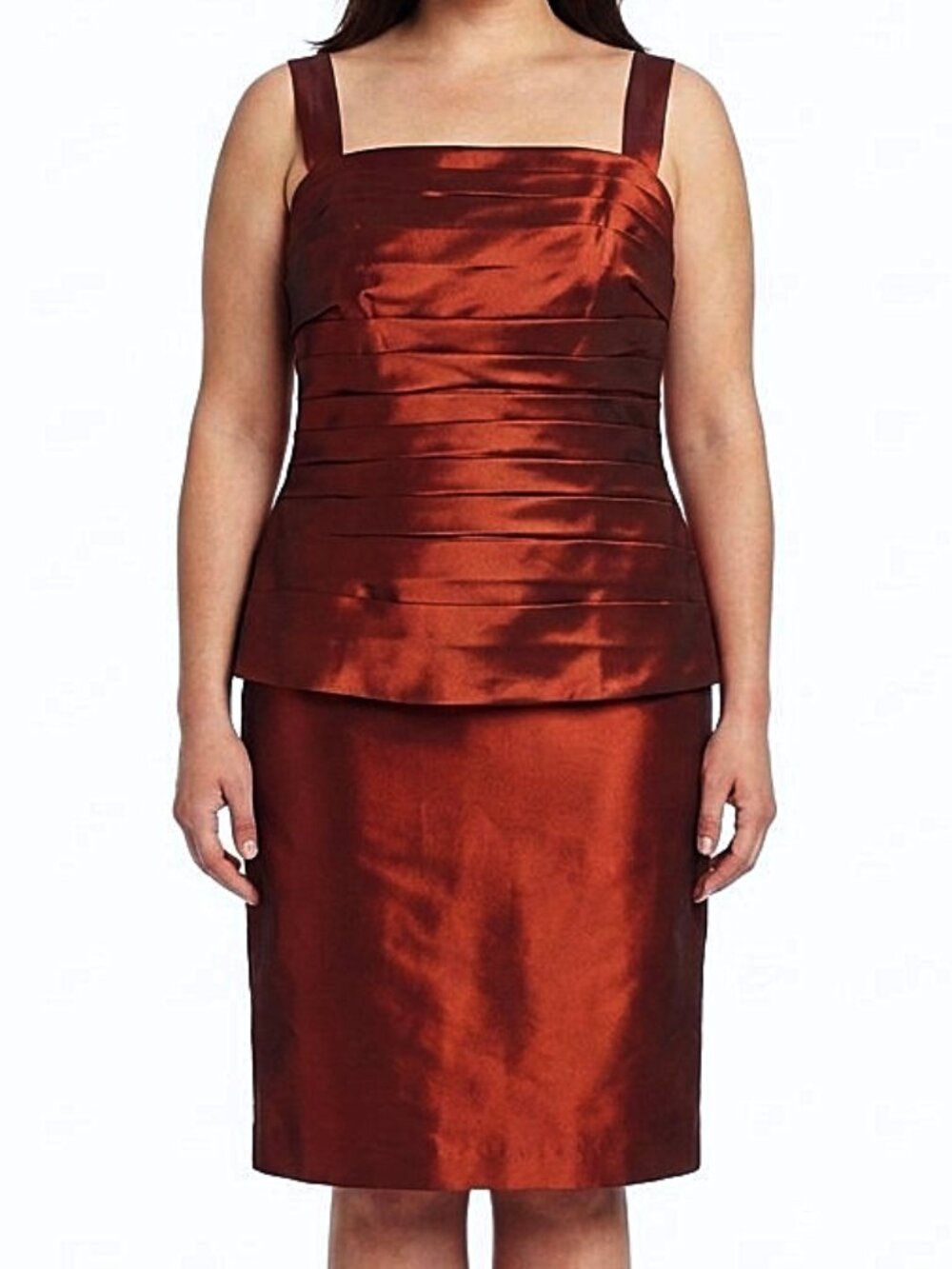 Alfred Angelo "Cranberry" 2 Piece Cocktail Dress NEW Sz. 12